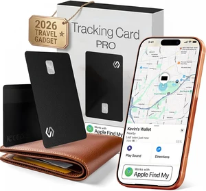 SPOTMINDERS MFi Certified Wallet Tracker PRO Works with Find My IP68 Rechargeable Tracking Card for Wallet Luggage Passport 0.07in Slim Credit Card Design Item Finder SPOTMINDERS MFi Certified Wallet Tracker PRO Works with Find My IP68 Rechargeable Tracking Card for Wallet Luggage Passport 0.07in Slim Credit Card Design Item Finder