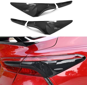Tail Light Lamp Cover Guard Trim 4Pcs Tail Light Frame Bezels Decoration Compatible with Toyota Camry 2024 2023 2022 2021 2020 2019 2018 Accessories Tail Light Lamp Cover Guard Trim 4Pcs Tail Light Frame Bezels Decoration Compatible with Toyota Camry 2024 2023 2022 2021 2020 2019 2018 Accessories