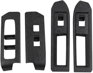 Window Lift Panel Cover for Toyota Tacoma 2024 2025 2026 Interior Accessories (NOT Fit 4-Runner) Center Console ABS Door Handle Switch Decor Trim Black Wood Window Lift Panel Cover for Toyota Tacoma 2024 2025 2026 Interior Accessories (NOT Fit 4-Runner) Center Console ABS Door Handle Switch Decor Trim Black Wood