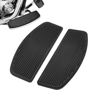 Front Footboard Rubber Insert Rider Footboard Floorboard Foot Peg Footrest Pad Compatible for Harley Touring Softail Road King Electra Glide 1986-Later Front Footboard Rubber Insert Rider Footboard Floorboard Foot Peg Footrest Pad Compatible for Harley Touring Softail Road King Electra Glide 1986-Later