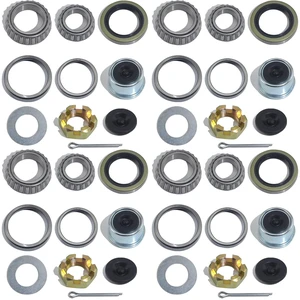 4 Sets 3500 LB L68149 L44649 Boat Trailer Axle Bearing Kits 4 Sets 3500 LB L68149 L44649 Boat Trailer Axle Bearing Kits