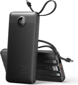 Portable Charger 4-Built-in-Cables 20000mAh Fast Charging Power Bank Portable Charger 4-Built-in-Cables 20000mAh Fast Charging Power Bank