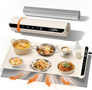 Warming Mat for Food, 26x15 Inch, Off White, Fast Heat, Child Lock Warming Mat for Food, 26x15 Inch, Off White, Fast Heat, Child Lock