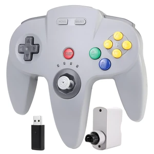 Wireless N64 Controller Made for Switch 1 & 2, N64 Console, (Gray) Wireless N64 Controller Made for Switch 1 & 2, N64 Console, (Gray)