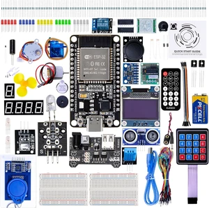 ESP-32 Super Starter Kit with Tutorial Compatible with IDE ESP-32 Super Starter Kit with Tutorial Compatible with IDE