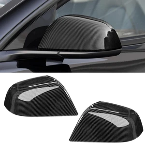 for Tesla Model 3 Mirror Cover Caps Replacement 2017-2025 Left+Right for Tesla Model 3 Mirror Cover Caps Replacement 2017-2025 Left+Right