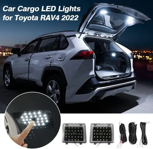 LED Lights for Toyota RAV4 2022-2024 2025 Accessories Cargo Lamps Decorative Atmosphere Lamp Trunk Ceiling Lighting 2 PCS LED Lights for Toyota RAV4 2022-2024 2025 Accessories Cargo Lamps Decorative Atmosphere Lamp Trunk Ceiling Lighting 2 PCS