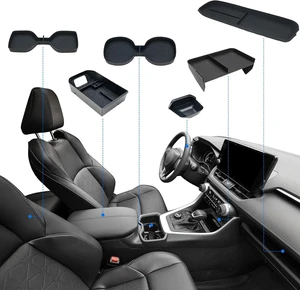 Center Console Organizer for 2019-2025 Toyota RAV4 Accessories Center Console Organizer for 2019-2025 Toyota RAV4 Accessories
