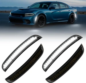 LED Side Marker Lights Fit for Dodge Charger 2015-2023 (4PCS) LED Side Marker Lights Fit for Dodge Charger 2015-2023 (4PCS)