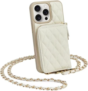 Compatible with iPhone 16 Pro Max Case Wallet with Card Holder, RFID Blocking Wrist Strap Crossbody Phone Cover for Women for iPhone 16 Pro Max 6.9" Beige Compatible with iPhone 16 Pro Max Case Wallet with Card Holder, RFID Blocking Wrist Strap Crossbody Phone Cover for Women for iPhone 16 Pro Max 6.9" Beige