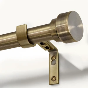 Antique Bronze Curtain Rods for Windows 66 to 120 with Adjustable Brackets Heavy Duty 1" Diameter Window Treatment Rod with Solid Metal Finials for Outdoor Bedroom Kitchen Living Room Antique Bronze Curtain Rods for Windows 66 to 120 with Adjustable Brackets Heavy Duty 1" Diameter Window Treatment Rod with Solid Metal Finials for Outdoor Bedroom Kitchen Living Room