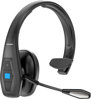 Bluetooth Headset V5.1, Trucker Bluetooth Headset with CVC8.0 Dual Mic Noise Canceling & Mute Button & 60 Hrs Workingtime Wireless On-Ear Headphones for Trucker Home Office Work Cell Phones Bluetooth Headset V5.1, Trucker Bluetooth Headset with CVC8.0 Dual Mic Noise Canceling & Mute Button & 60 Hrs Workingtime Wireless On-Ear Headphones for Trucker Home Office Work Cell Phones
