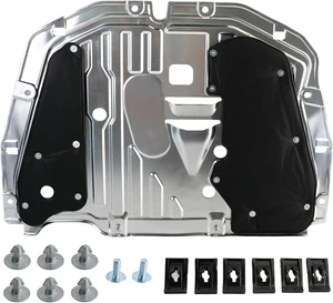 Engine Splash Shield for Honda Civic 2016-2021, Aluminum Alloy Front Guard Engine Splash Shield for Honda Civic 2016-2021, Aluminum Alloy Front Guard