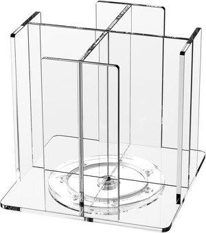 Cup and Lid Holder, 4 Compartment, Square Cup and Lid Holder, 4 Compartment, Square