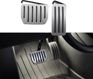 Aluminum Pedal Covers for Tesla Model Y Juniper/Model 3 Highland Aluminum Pedal Covers for Tesla Model Y Juniper/Model 3 Highland