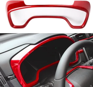 Red Automotive Dashboard Instrument Panel Dial Cover Frame ABS Inner Decorative Moulding Trim Accessories for Honda CRV 2017 2018 2019 2020 2021 2022 Red Automotive Dashboard Instrument Panel Dial Cover Frame ABS Inner Decorative Moulding Trim Accessories for Honda CRV 2017 2018 2019 2020 2021 2022