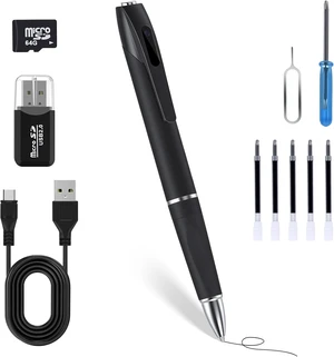 1080P Full HD Hidden Camera Pen, Mini Body Camera for Home & Nanny Use, Long Battery Life, Easy One-Button Operation (2026 Upgrade) 1080P Full HD Hidden Camera Pen, Mini Body Camera for Home & Nanny Use, Long Battery Life, Easy One-Button Operation (2026 Upgrade)