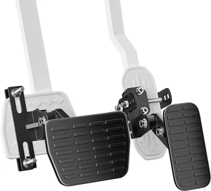 Gas and Brake Pedal Extenders for Short Drivers - Adjustable Length & Angle, Anti-Slip Metal Construction, Compatible with Cars, Go Karts & Ride-On Toys, Easy Installation & Universal Fit Gas and Brake Pedal Extenders for Short Drivers - Adjustable Length & Angle, Anti-Slip Metal Construction, Compatible with Cars, Go Karts & Ride-On Toys, Easy Installation & Universal Fit
