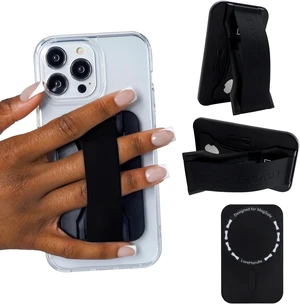 PRO for MagSafe Phone Grip + Kickstand - Black Silicone PRO for MagSafe Phone Grip + Kickstand - Black Silicone