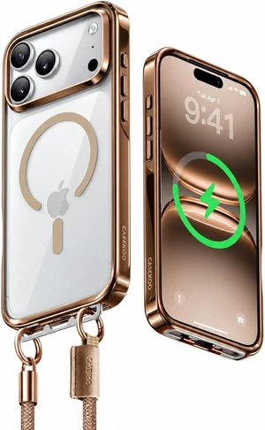 Linkoo Magnetic Case for iPhone 18 Pro Max & 17 Pro Max, Rose Gold Linkoo Magnetic Case for iPhone 18 Pro Max & 17 Pro Max, Rose Gold