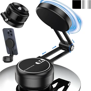 Electric Vacuum Magnetic Car Phone Mount,Vacuum Suction Car Phone Holder Hands-Free,Adjustable Foldable Magnetic Suction Cup Phone Mount,Strong Magnetic Car Mount for Smooth Surface(New-Black) Electric Vacuum Magnetic Car Phone Mount,Vacuum Suction Car Phone Holder Hands-Free,Adjustable Foldable Magnetic Suction Cup Phone Mount,Strong Magnetic Car Mount for Smooth Surface(New-Black)