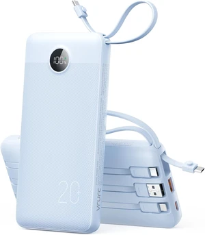 Portable Charger 4-Built-in-Cable 20000mAh Power Bank Fast Charging Portable Charger 4-Built-in-Cable 20000mAh Power Bank Fast Charging