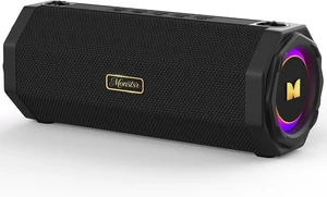 Bluetooth Speaker, 50W Loud Stereo Sound Portable Outdoor Speakers, IPX6 Waterproof, TWS Pairing, 24H Playtime, Built-in Mic, Bluetooth 5.4, Dual Bass Speakers for Home, Parties, Travel, Black Bluetooth Speaker, 50W Loud Stereo Sound Portable Outdoor Speakers, IPX6 Waterproof, TWS Pairing, 24H Playtime, Built-in Mic, Bluetooth 5.4, Dual Bass Speakers for Home, Parties, Travel, Black