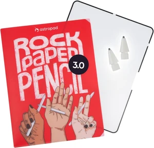 Rock Paper Pencil v3.0 Paper Screen Protector for iPad Pro 13 (M4, M5) & iPad Air 13 (M2/M3/M4) + 2 Pencil Tip Replacements Compatible with Pencil 1/2 & Pencil Pro Rock Paper Pencil v3.0 Paper Screen Protector for iPad Pro 13 (M4, M5) & iPad Air 13 (M2/M3/M4) + 2 Pencil Tip Replacements Compatible with Pencil 1/2 & Pencil Pro