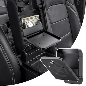 Metal Center Console Hidden Organizer for Jeep Wrangler &Gladiator Metal Center Console Hidden Organizer for Jeep Wrangler &Gladiator
