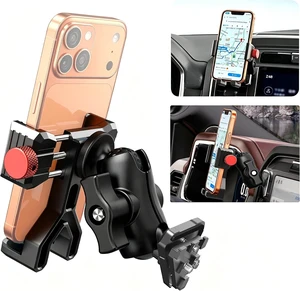Aluminum Vent Phone Mount Compatible with Ford F150 (2021-2026) Aluminum Vent Phone Mount Compatible with Ford F150 (2021-2026)
