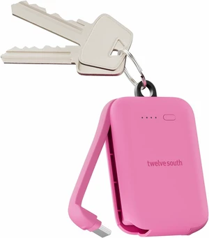 PowerClip Mini Portable Power Bank 2000mAh Fuchsia PowerClip Mini Portable Power Bank 2000mAh Fuchsia