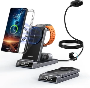 Magnetic Wireless Charger for , Nightstand Travel Android Charger Magnetic Wireless Charger for , Nightstand Travel Android Charger