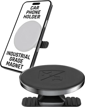 Slim Mount MS MagSafe Car Phone Holder, Black Chrome Slim Mount MS MagSafe Car Phone Holder, Black Chrome