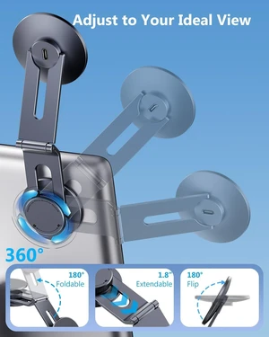 Tesla Phone Mount Charger: 15W Wireless Car Phone Holder Tesla Model 3/Y AccessoriesStrongest N52 Magnet + 360° Adjustable + Foldable Design Car Mount for Magsafe iPhone & Android Tesla Phone Mount Charger: 15W Wireless Car Phone Holder Tesla Model 3/Y AccessoriesStrongest N52 Magnet + 360° Adjustable + Foldable Design Car Mount for Magsafe iPhone & Android