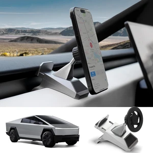 Magnetic Phone Mount for 2024-2026 Tesla Cybertruck Accessories Magnetic Phone Mount for 2024-2026 Tesla Cybertruck Accessories
