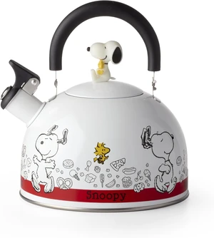 Chef Snoopy Enamelware Tea Kettle, 84.5oz Chef Snoopy Enamelware Tea Kettle, 84.5oz