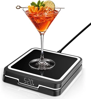 Kiddush Cups&Sets Smart Cocktail Maker with LED Pour Guidance, Black Kiddush Cups&Sets Smart Cocktail Maker with LED Pour Guidance, Black