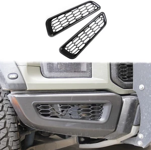 Honeycomb Front Bumper Bottom Fog Vent & Side Fender & Headlgiht Chrome Cover Trim for 2016 2017 2018 2019 2020 Ford F150 Raptor Accessories (Front Fog Vent Black) Honeycomb Front Bumper Bottom Fog Vent & Side Fender & Headlgiht Chrome Cover Trim for 2016 2017 2018 2019 2020 Ford F150 Raptor Accessories (Front Fog Vent Black)