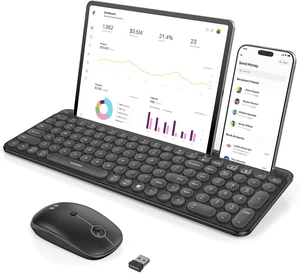 CTU-301 Bluetooth Keyboard and Mouse Combo for iPad,Black CTU-301 Bluetooth Keyboard and Mouse Combo for iPad,Black