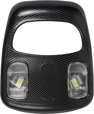 Front LED Overhead Console Assembly Compatible with Dodge Ram 1500 2500 3500 2002-2010 Cab Interior Dome Reading Light Replace 1DK78BD1AA Front LED Overhead Console Assembly Compatible with Dodge Ram 1500 2500 3500 2002-2010 Cab Interior Dome Reading Light Replace 1DK78BD1AA