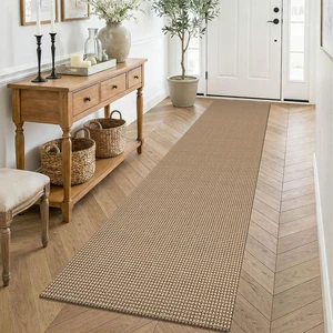 Boho Runners for Hallways 2x8 ft Washable Kitchen Runner Non Slip Rubber Backed Hall Runners Cotton Entryway Runner Rugs for Indoor Backdoor Bedroom Kitchen, Orange Beige/Tan/Brown Boho Runners for Hallways 2x8 ft Washable Kitchen Runner Non Slip Rubber Backed Hall Runners Cotton Entryway Runner Rugs for Indoor Backdoor Bedroom Kitchen, Orange Beige/Tan/Brown