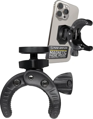 MobNetic Claw with 360° Rotation - Bar Mount for Golf Carts, Strollers, or Any enclsoed cab Vehicle with Round or Square Tubes- Universal Car Magnetic Phone Mount, Assembled in USA - Black MobNetic Claw with 360° Rotation - Bar Mount for Golf Carts, Strollers, or Any enclsoed cab Vehicle with Round or Square Tubes- Universal Car Magnetic Phone Mount, Assembled in USA - Black