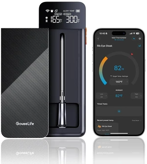 Smart Bluetooth Wireless Meat Thermometer Digital with App Alerts Smart Bluetooth Wireless Meat Thermometer Digital with App Alerts