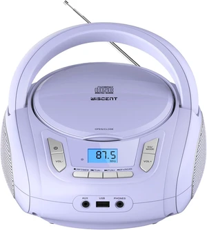 Radio CD Player with Bluetooth,FM Radio,USB MP3 Playback,AUX-in,Headphone Jack,MP3 CDs Compatible,Portable CD Players for Home or Outdoor Radio CD Player with Bluetooth,FM Radio,USB MP3 Playback,AUX-in,Headphone Jack,MP3 CDs Compatible,Portable CD Players for Home or Outdoor
