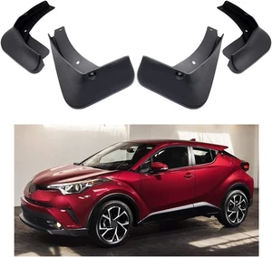 Mud Flaps Splash Guards Compatible with Toyota C-HR CHR 2018-2022 Mud Flaps Splash Guards Compatible with Toyota C-HR CHR 2018-2022