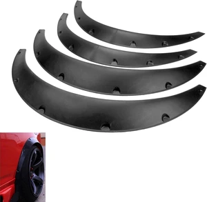 4PCS 780mm+840mm Universal Fender Flares Flexible Wide Body Car Kit Wheel Arches 2.25"/2.5", Pack of 4 4PCS 780mm+840mm Universal Fender Flares Flexible Wide Body Car Kit Wheel Arches 2.25"/2.5", Pack of 4