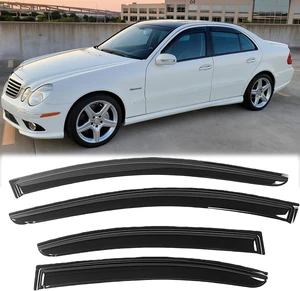 4PCS Side Window Wind Deflectors for Benz E-Class W211 2003-2009 MB13 4PCS Side Window Wind Deflectors for Benz E-Class W211 2003-2009 MB13