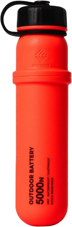 NESTOUT Portable Charger, 5000mAh Outdoor Battery Power Bank, 15W USB-C Fast Charging, Waterproof IP67, Durable Shockproof, Battery Pack for Phone Tablet Hiking Travel Camping (Orange, 5000mAh) NESTOUT Portable Charger, 5000mAh Outdoor Battery Power Bank, 15W USB-C Fast Charging, Waterproof IP67, Durable Shockproof, Battery Pack for Phone Tablet Hiking Travel Camping (Orange, 5000mAh)
