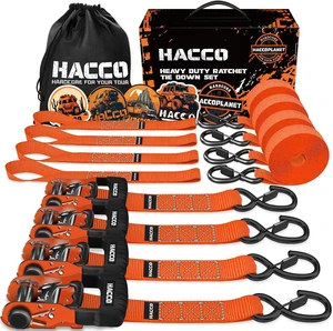 1.6in Heavy Duty Ratchet Tie Down Straps 4PK for UTV Truck 1.6in Heavy Duty Ratchet Tie Down Straps 4PK for UTV Truck