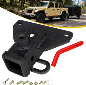 2" Class 3 Trailer Hitch Receiver for Jeep Gladiator 2020-2025 (Red) 2" Class 3 Trailer Hitch Receiver for Jeep Gladiator 2020-2025 (Red)